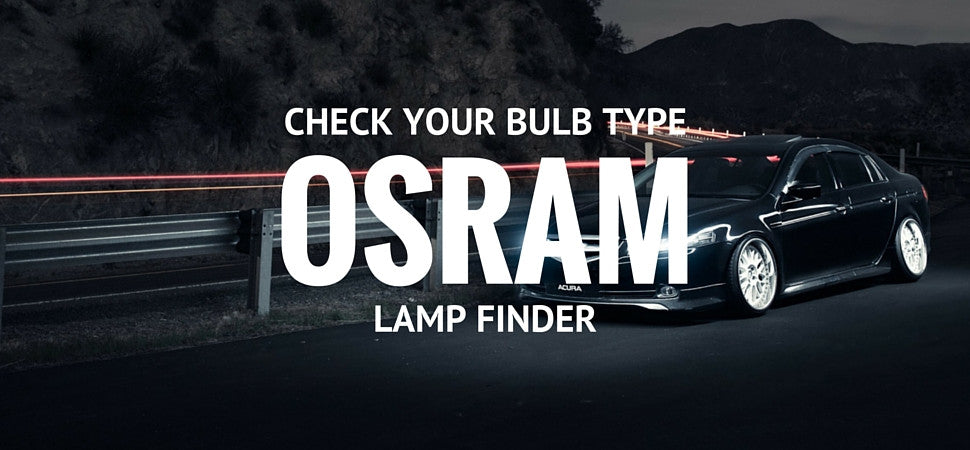 Find the type of your headlight lamp